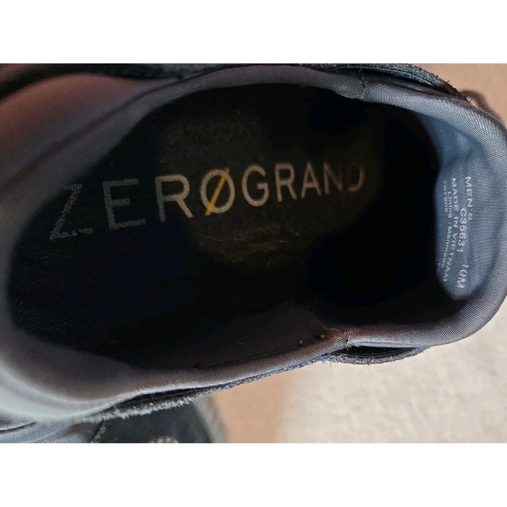 Cole Haan ZEROGRAND Wingtip‎ Oxford Men's Shoes - Dark Grey US 10M